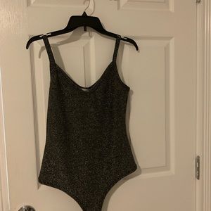 Sparkly spandex bodysuit new without tag